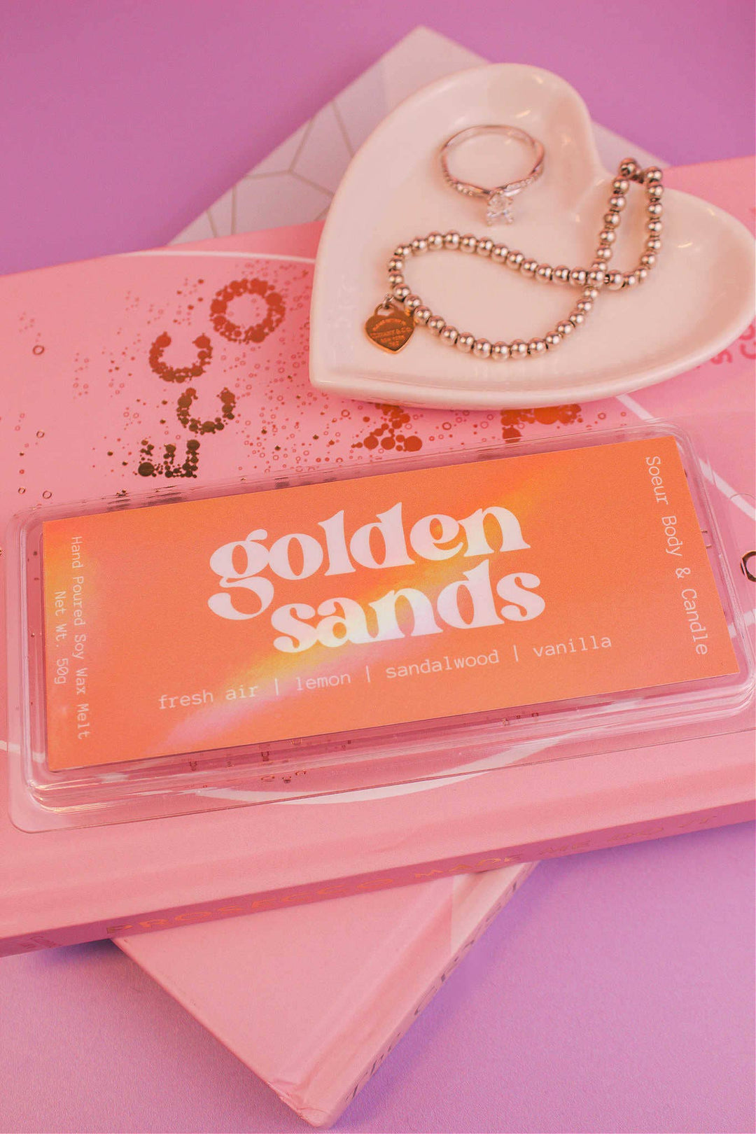 Golden Sands Soy Wax Snapbar