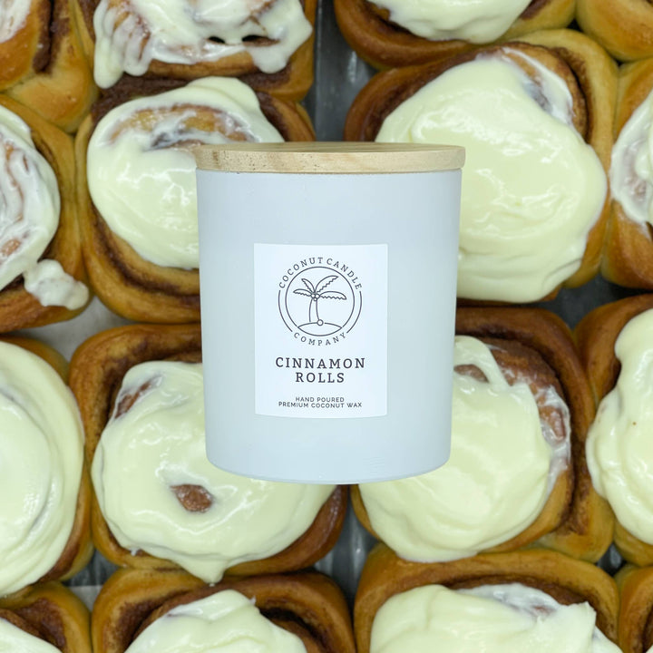 Cinnamon Rolls: 6oz Glass Jar