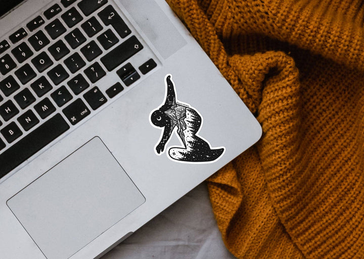 Snowboarder Sticker