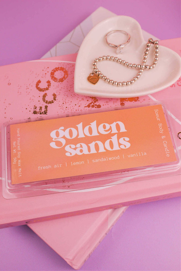 Golden Sands Soy Wax Snapbar