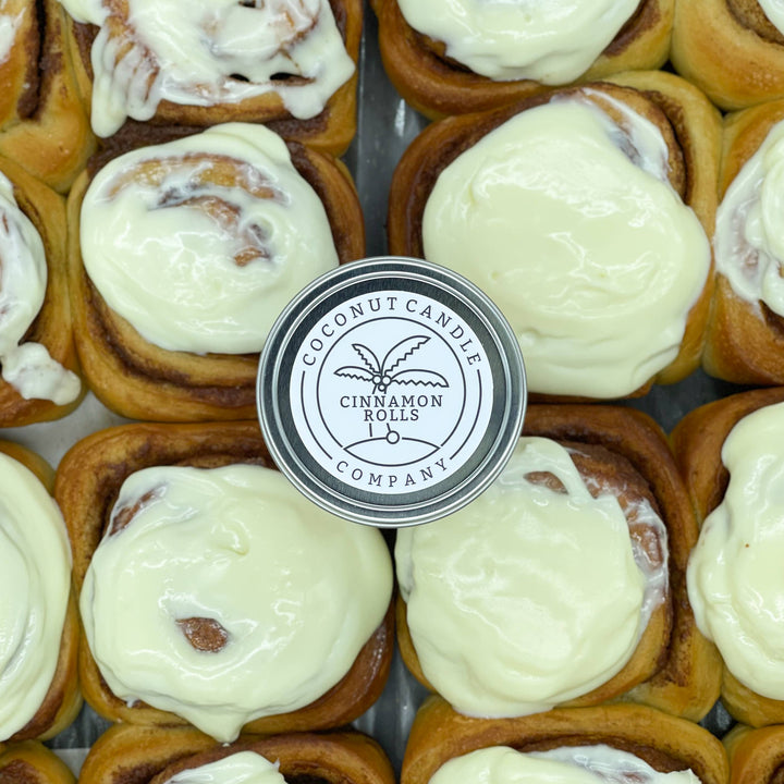 Cinnamon Rolls: 6oz Glass Jar