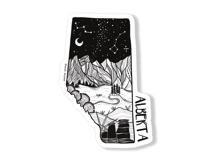 Alberta Sticker