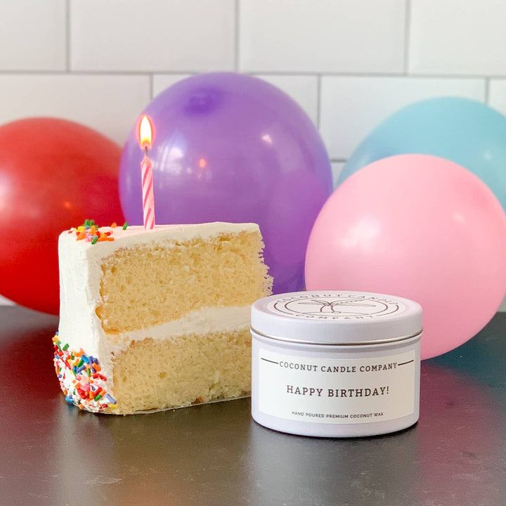 Happy Birthday: 6oz Glass Jar