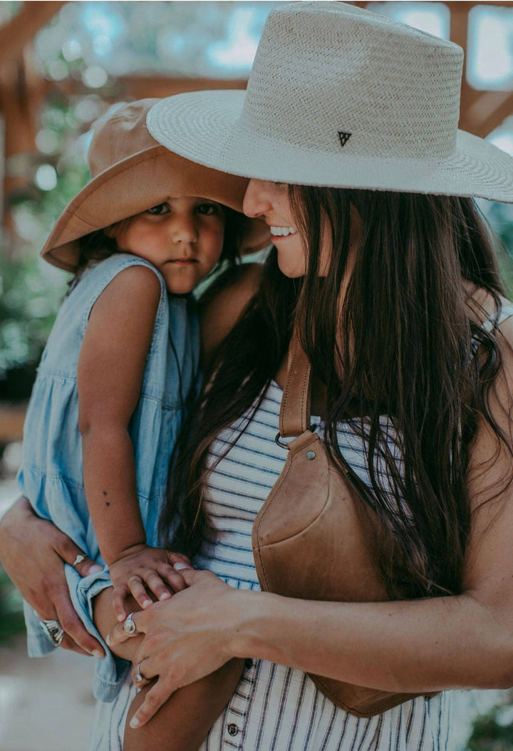 Sienna | Palm Straw Fedora Hat: M/L