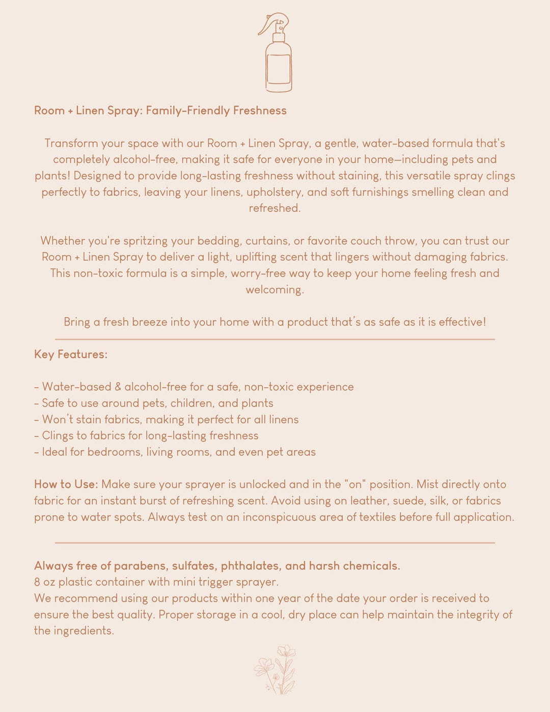 Coastline Room + Linen Spray - Sunshine Collection