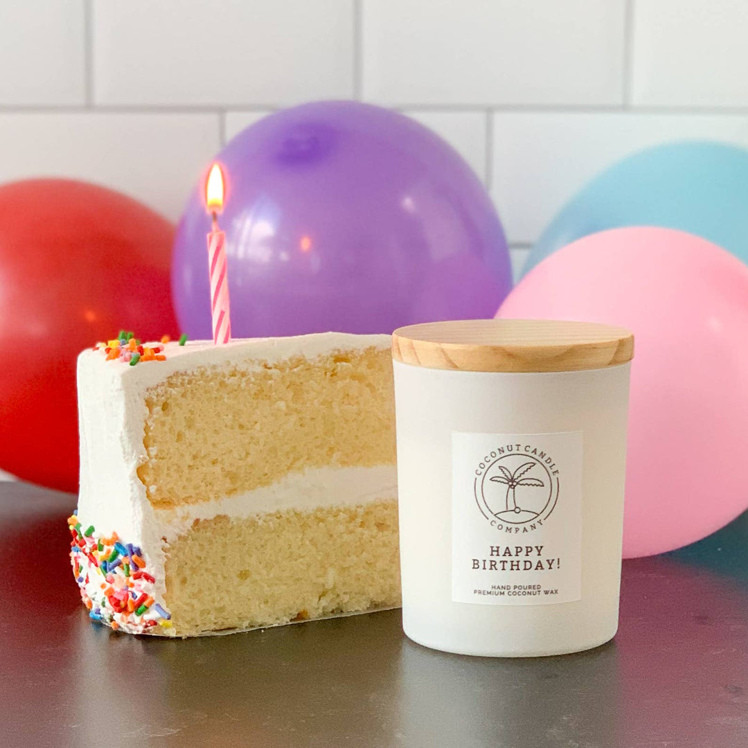Happy Birthday: 6oz Glass Jar