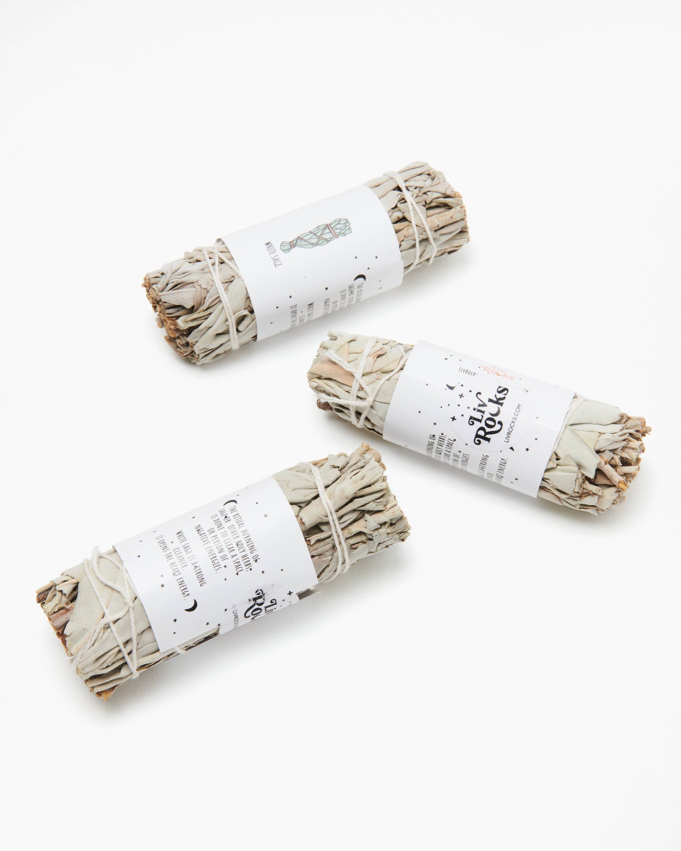 California White Sage Smudge Bundle Sticks