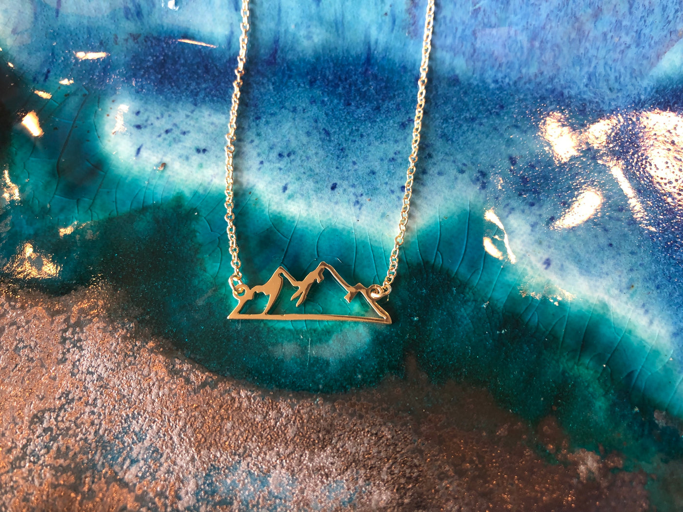 Mountain Silhouette Necklace