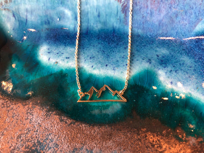Mountain Silhouette Necklace