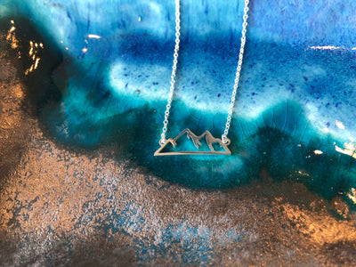Mountain Silhouette Necklace