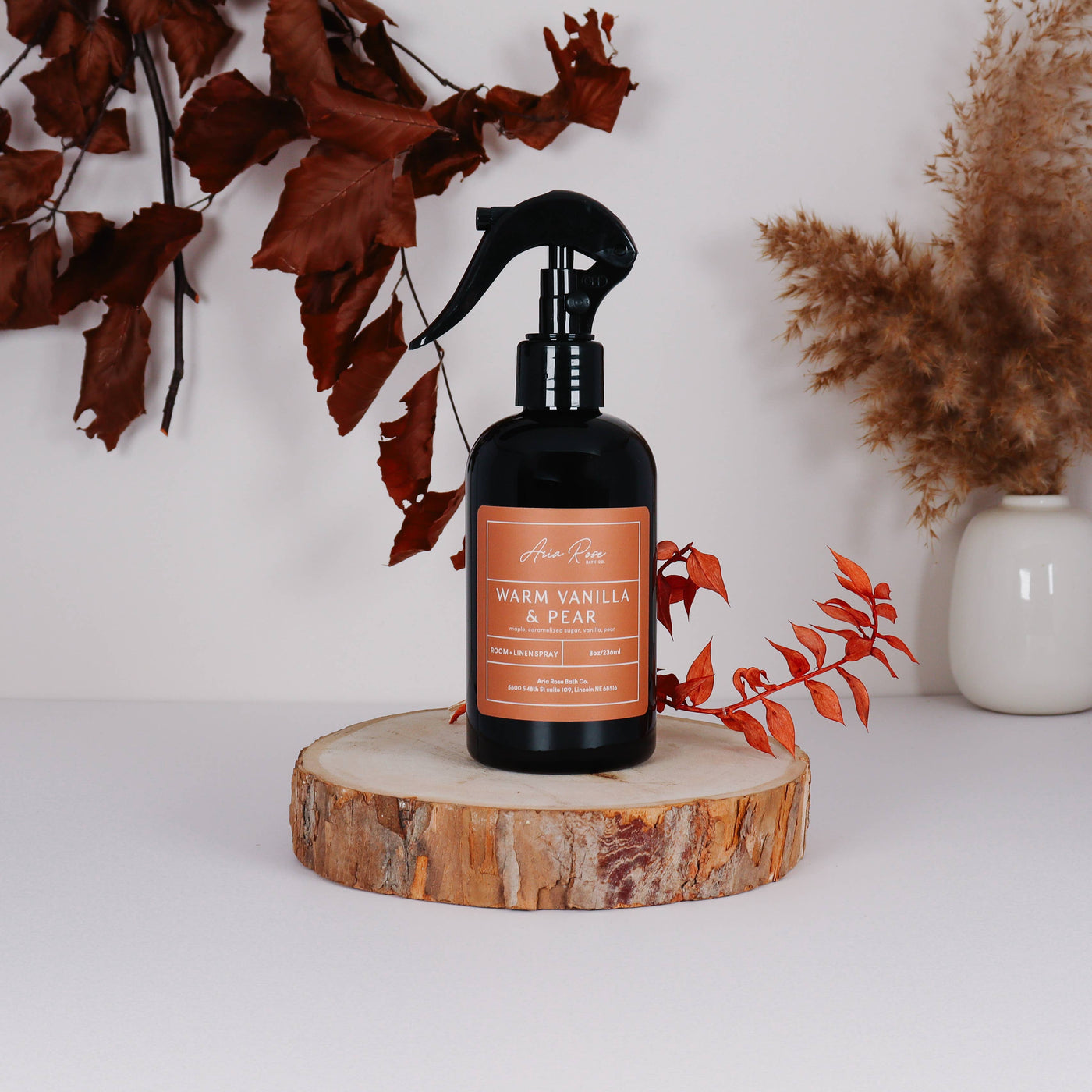 Warm Vanilla & Pear Room + Linen Spray - Autumn Collection