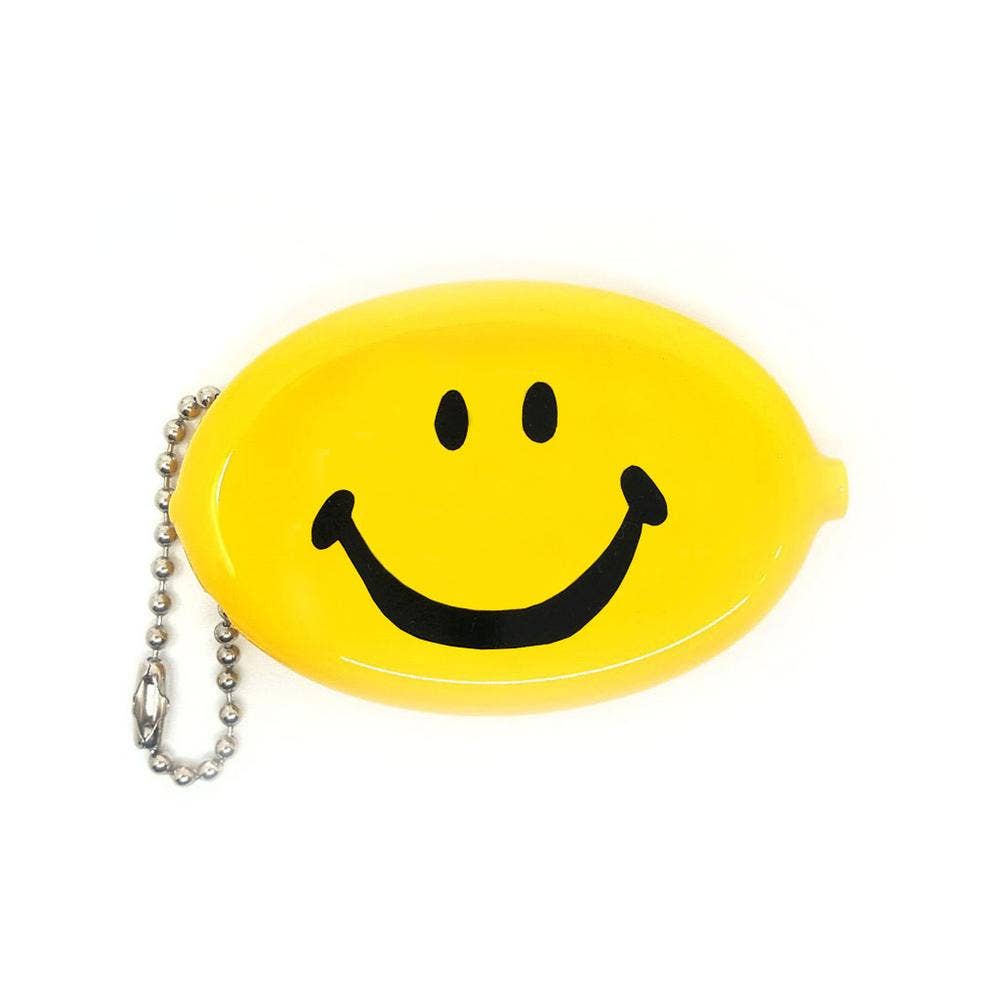 Coin Pouch - Happy Face Classic (Yellow)