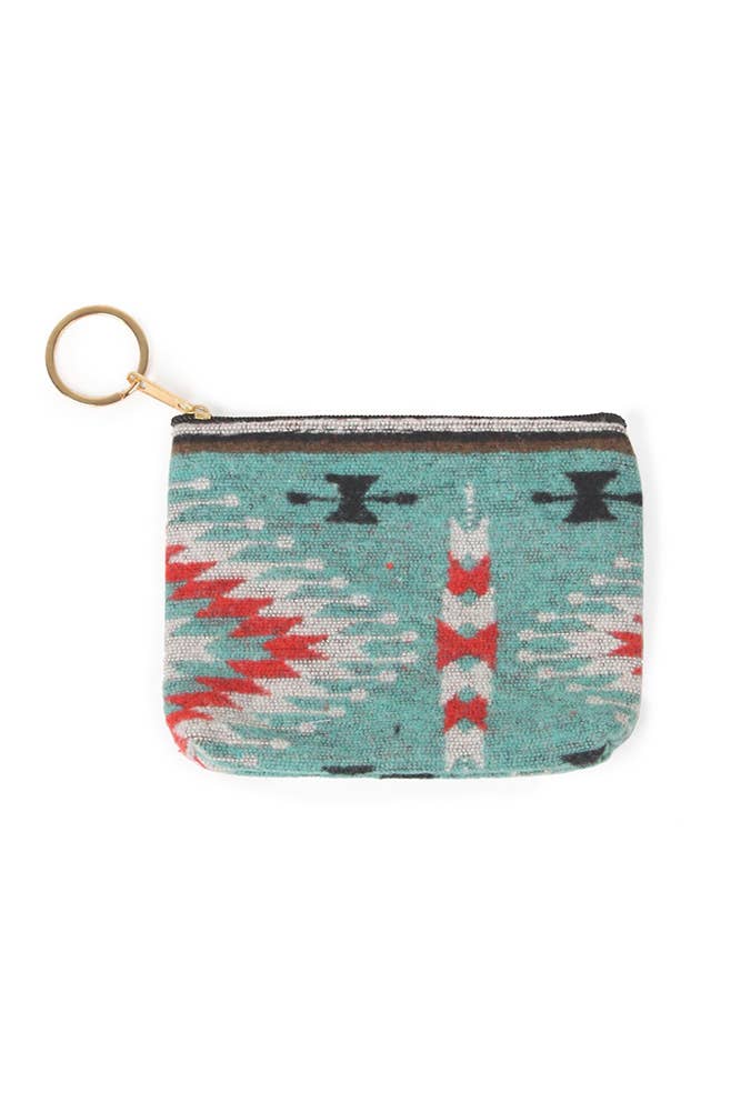 Western Print Coin Card Purse