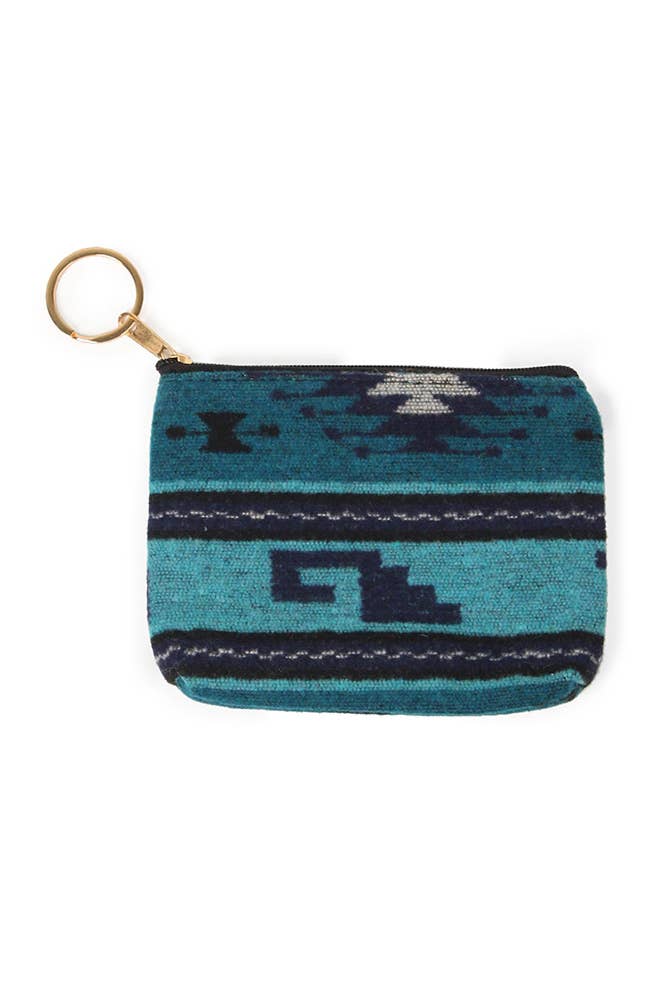 Western Print Coin Card Purse